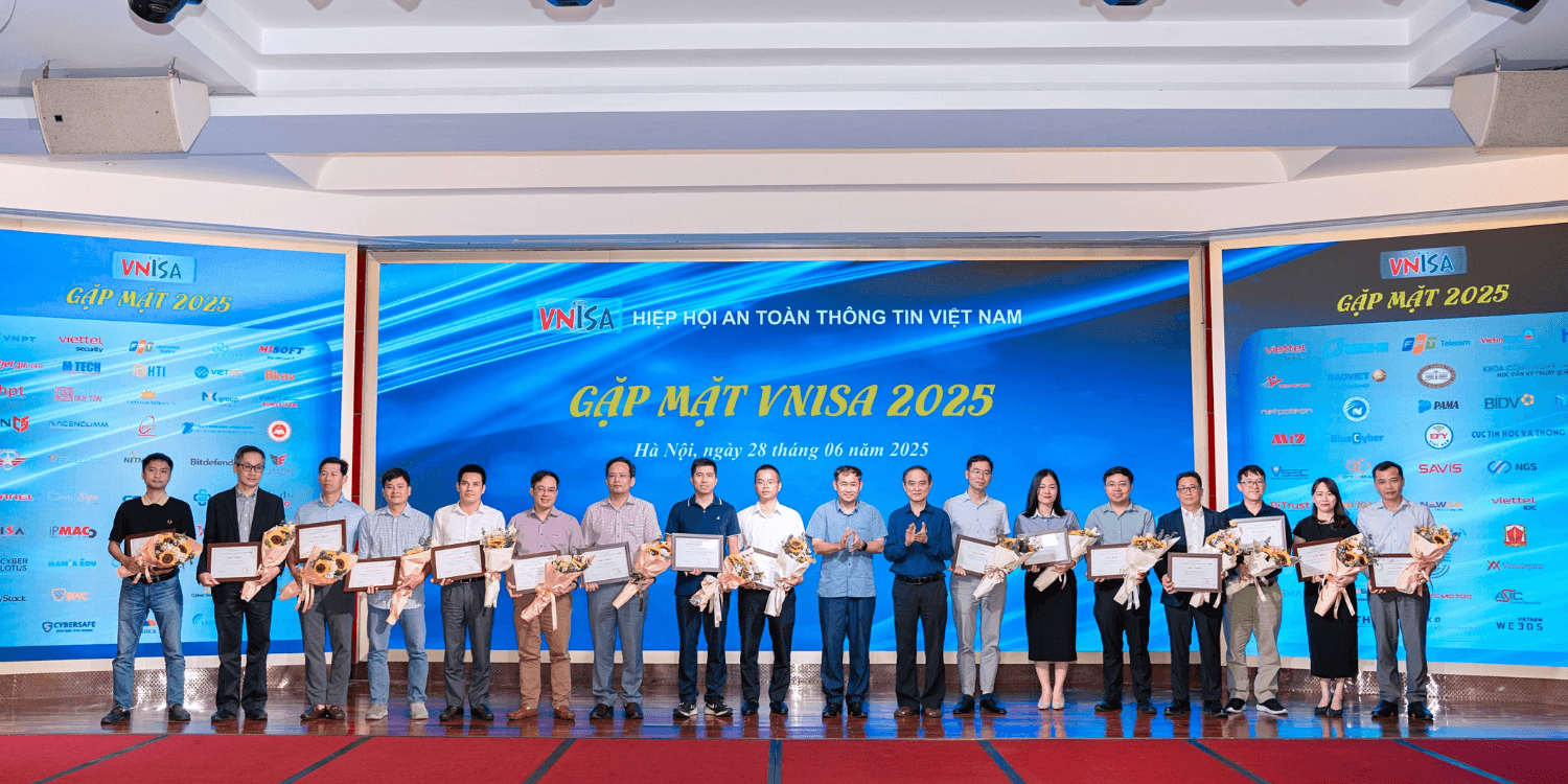 PAMA NHẬN GIẤY KHEN TỪ HIỆP HỘI AN TOÀN THÔNG TIN VIỆT NAM (VNISA) 